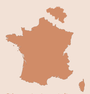 Carte de la France